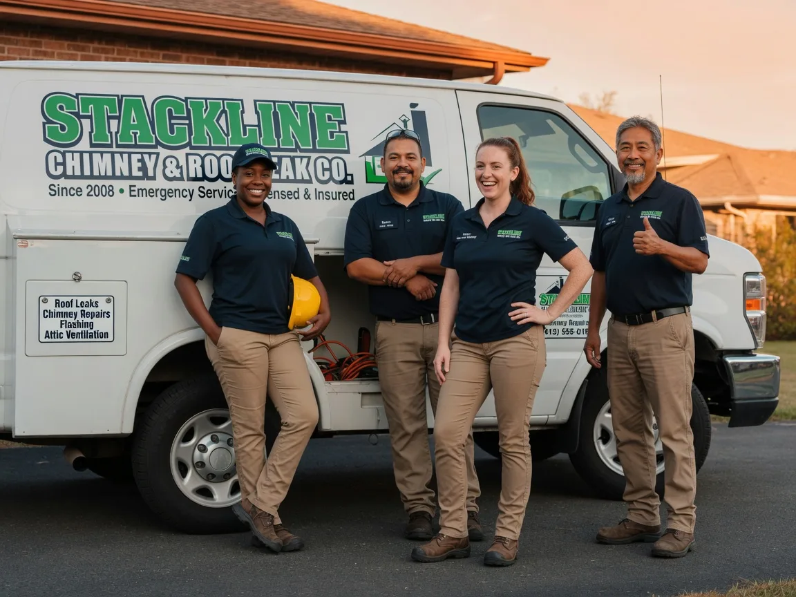 Chimney flashing repair company in Bayport, MN